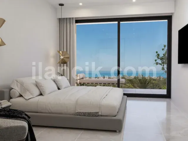 Lapta'da Satılık 2+1 Dubleks Penthouse - Havuz ve Teras - 8