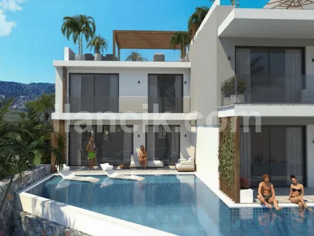 Lapta'da Satılık 2+1 Dubleks Penthouse - Havuz ve Teras - 10