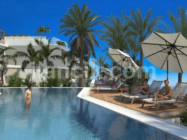 Lapta'da Satılık 2+1 Dubleks Penthouse - Havuz ve Teras - 12