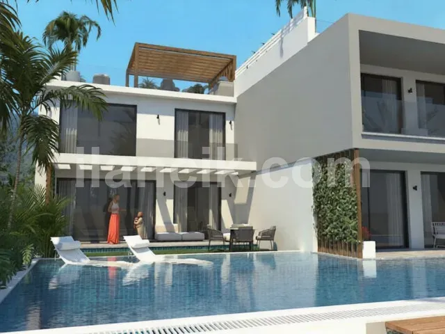Lapta'da Satılık 2+1 Dubleks Penthouse - Havuz ve Teras - 15