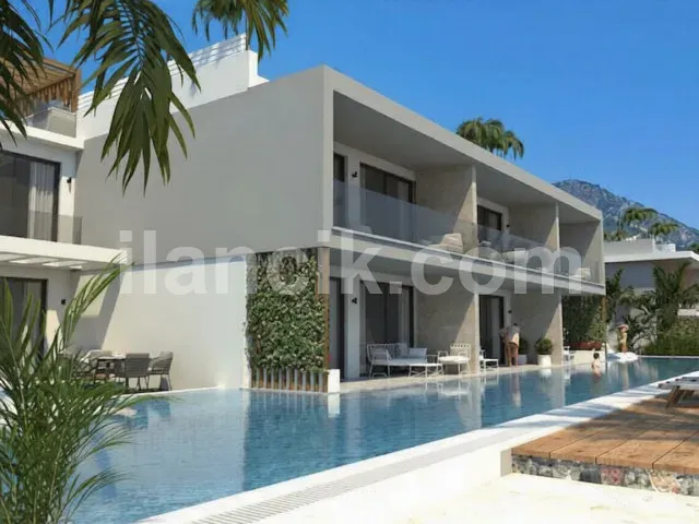 Lapta'da Satılık 2+1 Dubleks Penthouse - Havuz ve Teras - 16