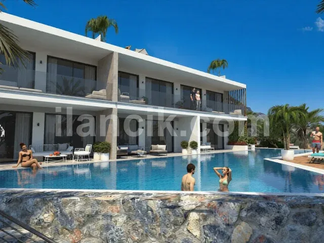 Lapta'da Satılık 2+1 Dubleks Penthouse - Havuz ve Teras - 18