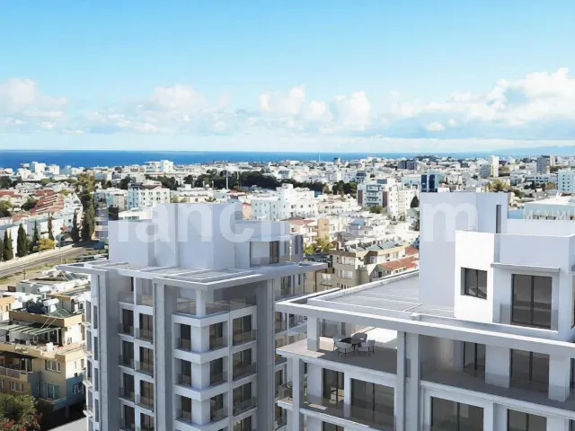 Girne Merkezde Satılık 1+1 Daire