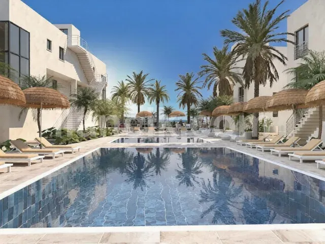 Tatlısu'da Satılık İki Odalı Çift Katlı Penthouse