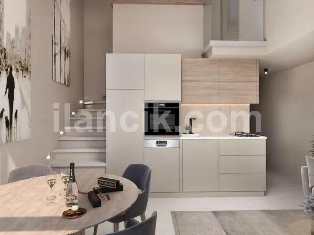 Tatlısu'da Satılık İki Odalı Çift Katlı Penthouse - 4