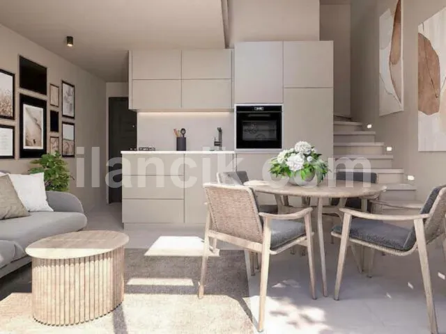 Tatlısu'da Satılık Çift Katlı 1+1 Penthouse - 2