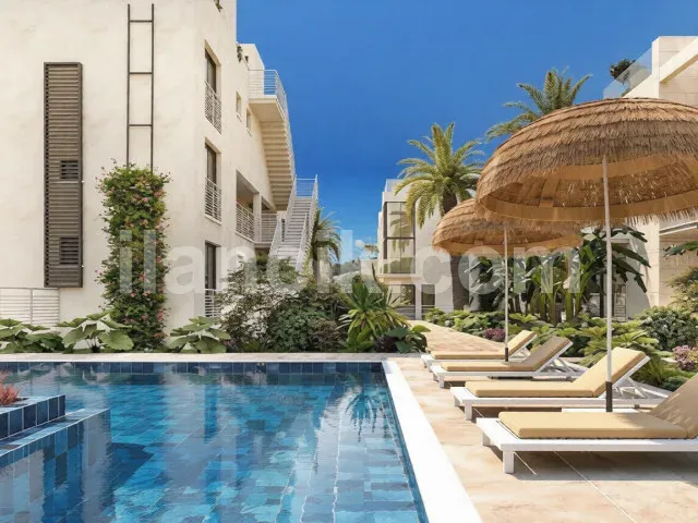 Tatlısu'da Satılık İki Odalı Çift Katlı Penthouse - 8
