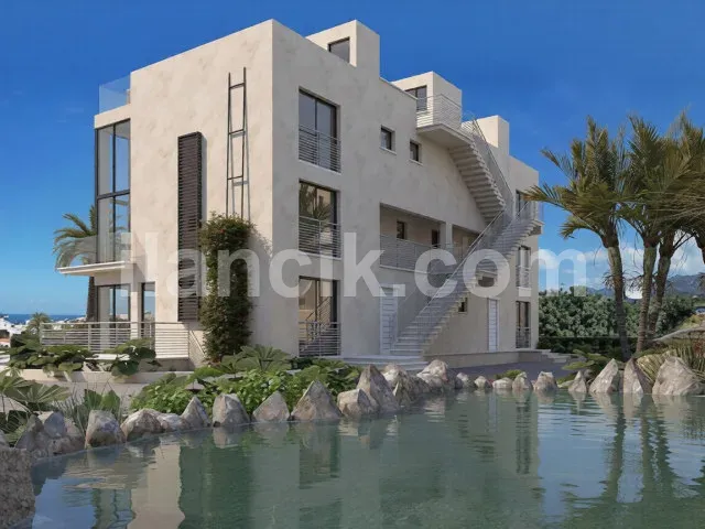 Tatlısu'da Satılık Çift Katlı 1+1 Penthouse - 9