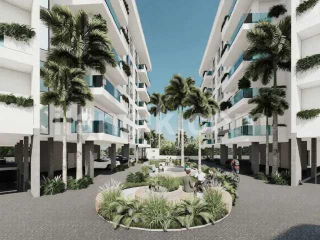 Girne Merkezde Satılık İki Odalı Daire