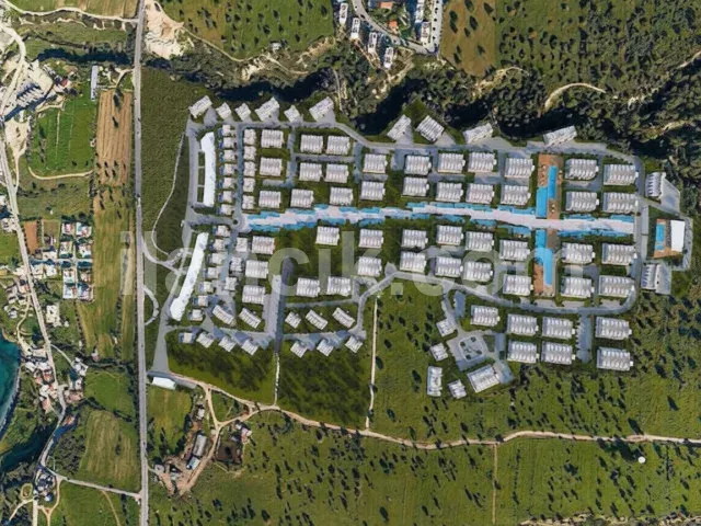Tatlısu'da Satılık 1+1 Bahçe Katı Daire – Resort Yaşam - 14