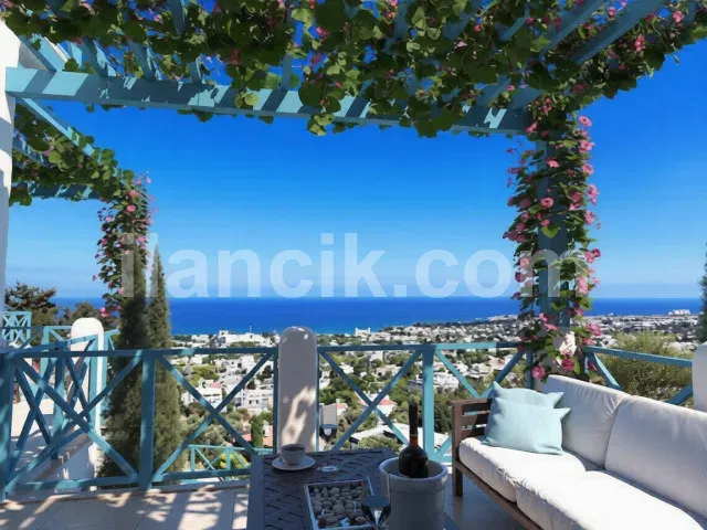 Satılık Daire, Lapta Girne - Deniz Manzaralı Modern Proje - 5