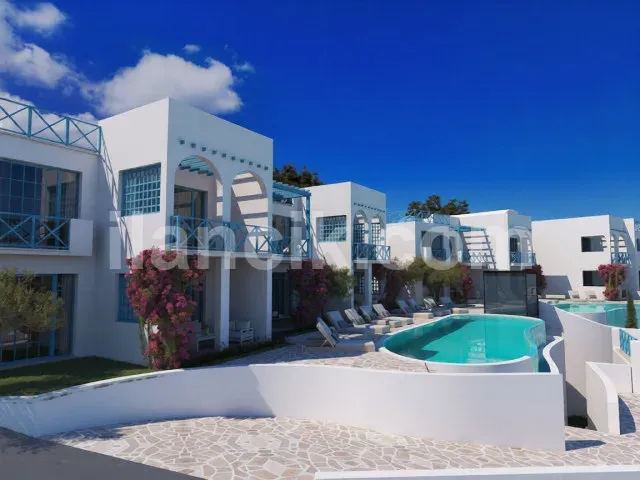 Satılık Daire, Lapta Girne - Deniz Manzaralı Modern Proje - 17