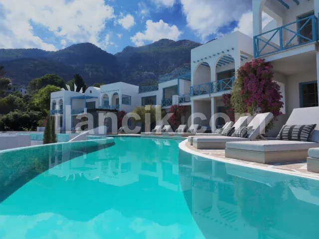 Satılık Daire, Lapta Girne - Deniz Manzaralı Modern Proje - 18