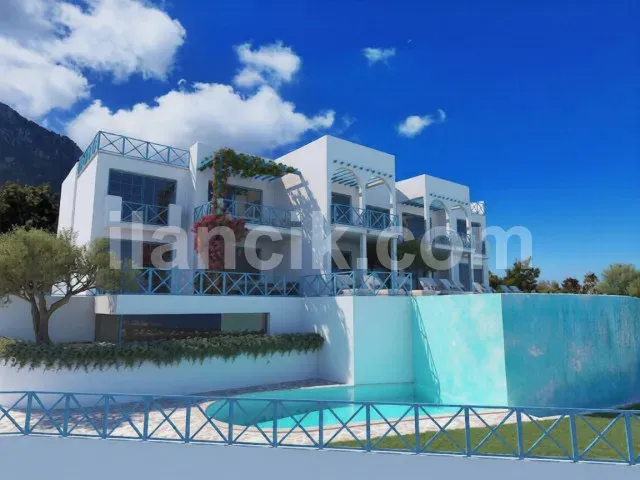 Satılık Daire, Lapta Girne - Deniz Manzaralı Modern Proje - 20