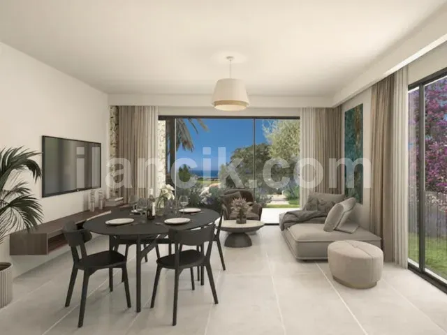Satılık 1+1 Daire, Esentepe Girne - Bahçe Katında - 4