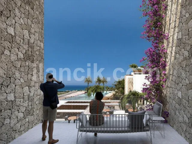 Satılık 1+1 Daire, Esentepe Girne - Bahçe Katında - 8