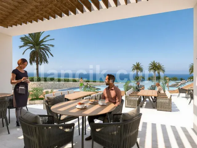 Satılık 1+1 Daire, Esentepe Girne - Bahçe Katında - 10