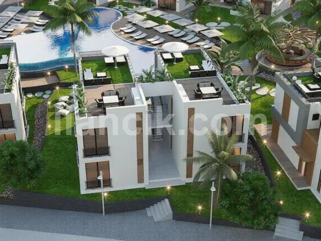 Girne Yukarı Bölgede Satılık 2 Yatak Odalı Daire