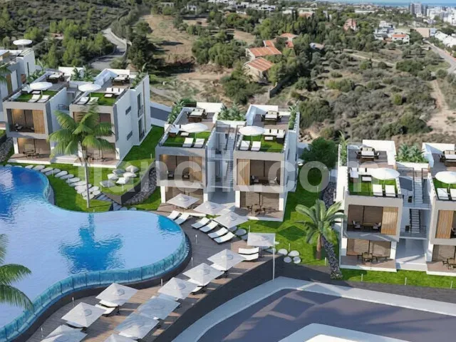 Girne Yukarı Bölgede Satılık 2 Yatak Odalı Daire - 4