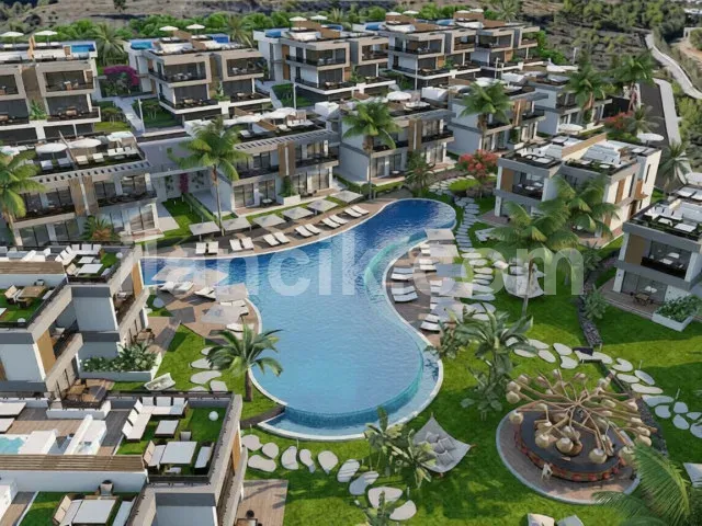 Girne Yukarı Bölgede Satılık 2 Yatak Odalı Daire - 6