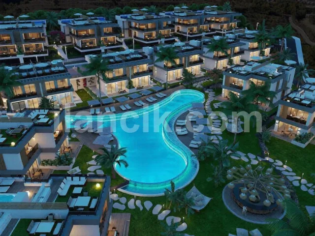 Girne Yukarı Bölgede Satılık 2 Yatak Odalı Daire - 7