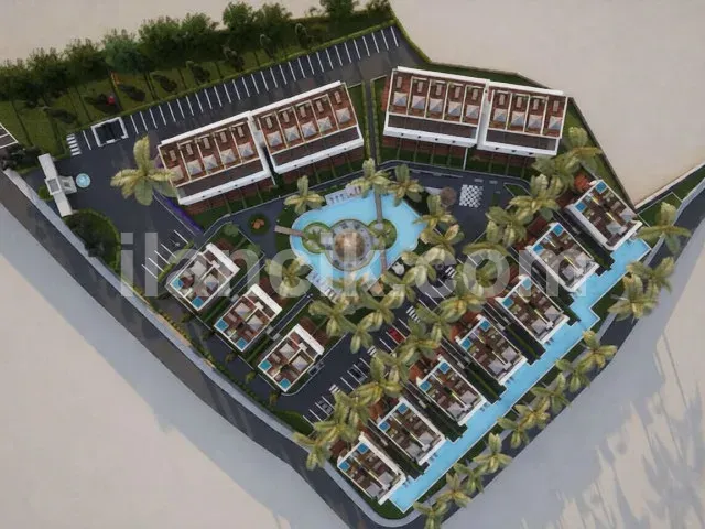 Tatlısu'da Satılık Modern İkiz Villa - Güvenlikli Site - 10
