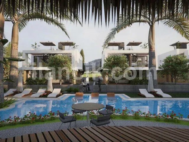 Tatlısu'da Satılık Modern İkiz Villa - Güvenlikli Site - 15