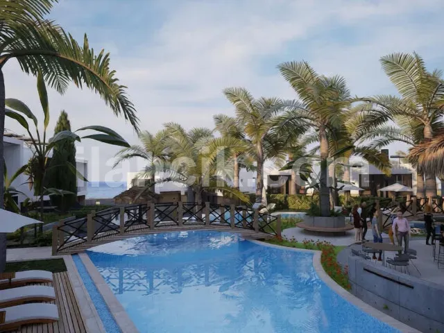 Tatlısu'da Satılık Modern İkiz Villa - Güvenlikli Site - 16