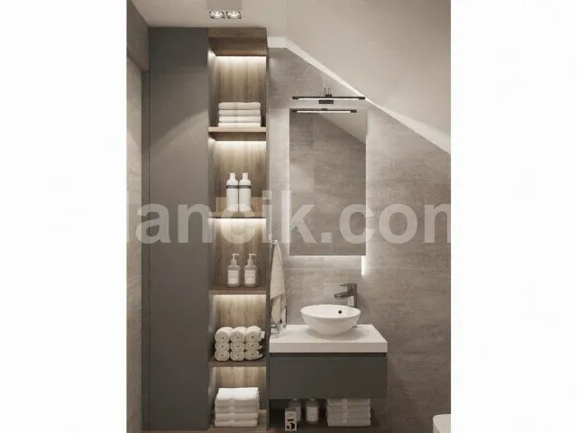 Tatlısu'da Satılık Modern İkiz Villa - Güvenlikli Site - 18