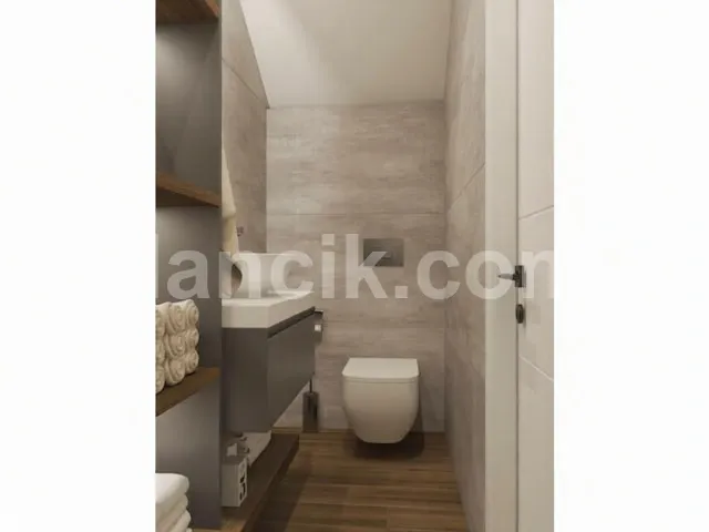 Tatlısu'da Satılık Modern İkiz Villa - Güvenlikli Site - 19