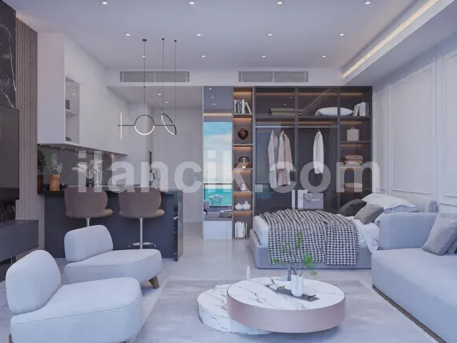 İskele Boğaz'da Satılık Modern Stüdyo Daire - 6