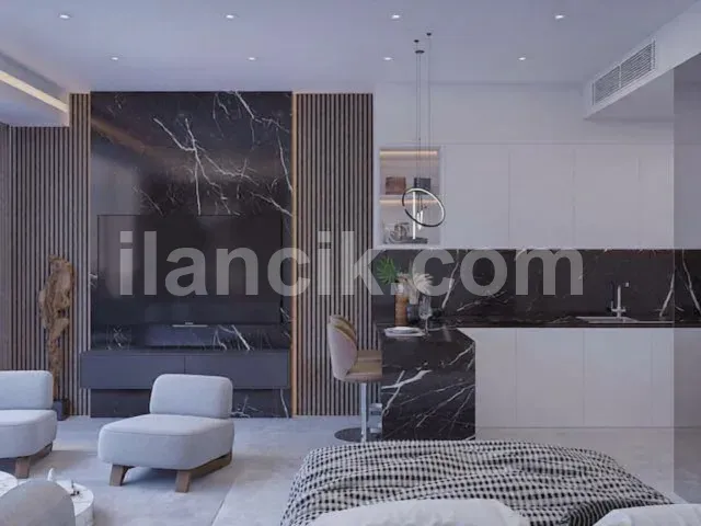 İskele Boğaz'da Satılık Modern Stüdyo Daire - 7