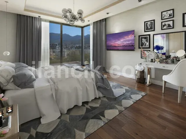 Satılık 3+1 Penthouse, Girne Merkez – 310 m² Çatı Havuzlu - 8