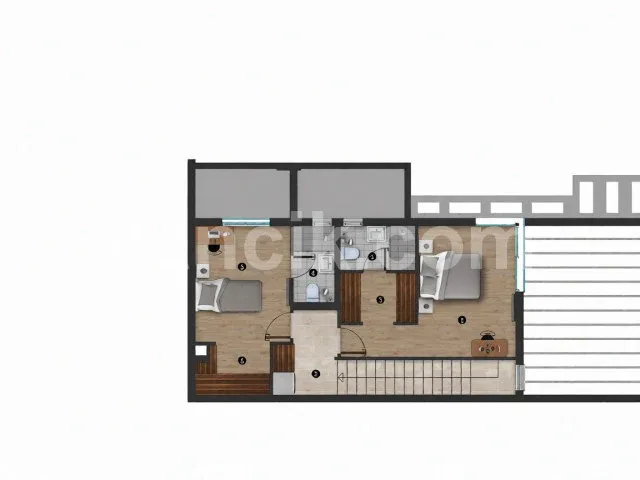 Satılık 2+1 Penthouse Dubleks – Girne Merkez, 170 m² - 19