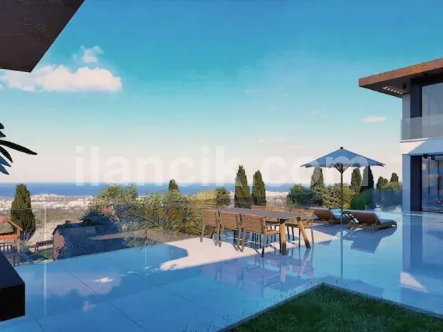 Satılık 5 Yatak Odalı Lüks Villa - Zeytinlik, Girne