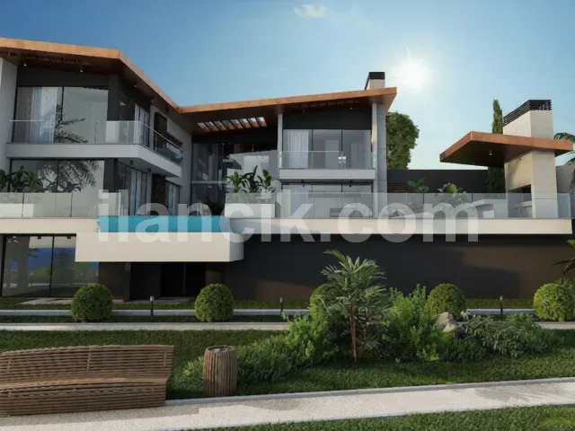 Satılık 5 Yatak Odalı Lüks Villa - Zeytinlik, Girne - 2