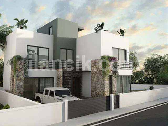 Alsancak'ta Satılık 4 Yatak Odalı Modern Villa - 5