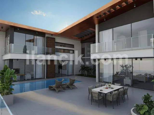 Satılık 5 Yatak Odalı Lüks Villa - Zeytinlik, Girne - 7