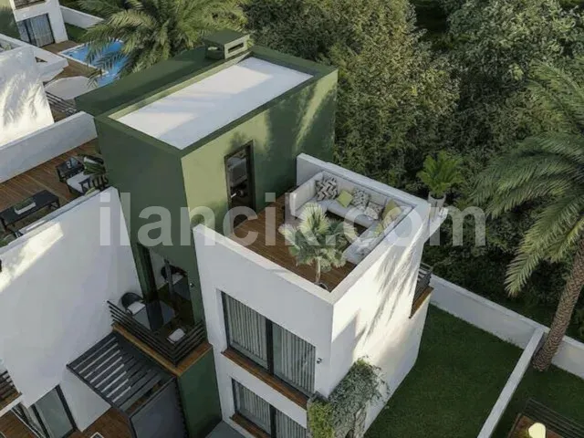 Alsancak'ta Satılık 4 Yatak Odalı Modern Villa - 11