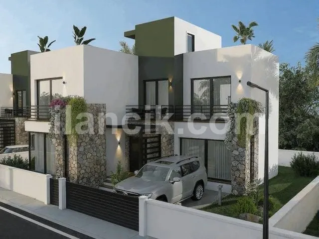 Alsancak'ta Satılık 4 Yatak Odalı Modern Villa - 12