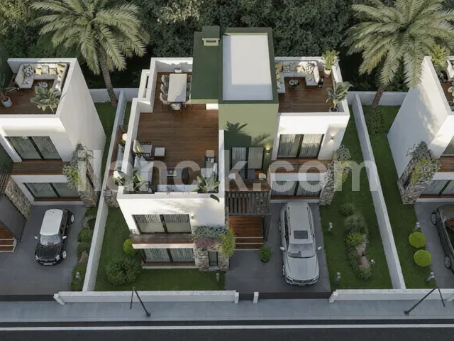 Alsancak'ta Satılık 4 Yatak Odalı Modern Villa - 17