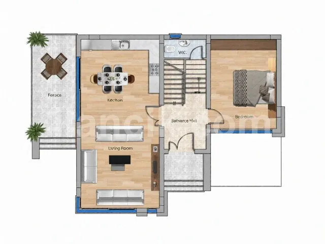 Alsancak'ta Satılık 4 Yatak Odalı Modern Villa - 19