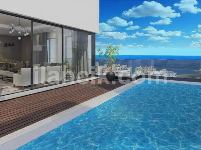 Satılık 3+1 Dubleks Penthouse - Girne Merkez - 9