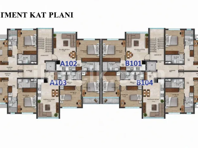 Satılık 2+1 Dubleks Penthouse - Girne Merkez - 18