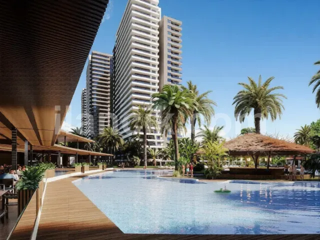 İskele Long Beach'te Satılık 1+1 Daire - 7