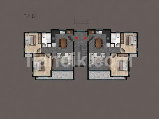 Satılık 2+1 Daire - Alsancak, Girne - 16