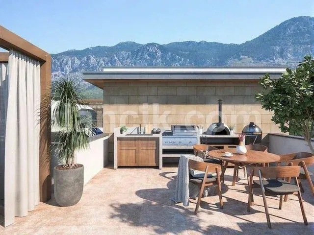 Girne Lapta'da Satılık Lüks 3+1 Penthouse - 9
