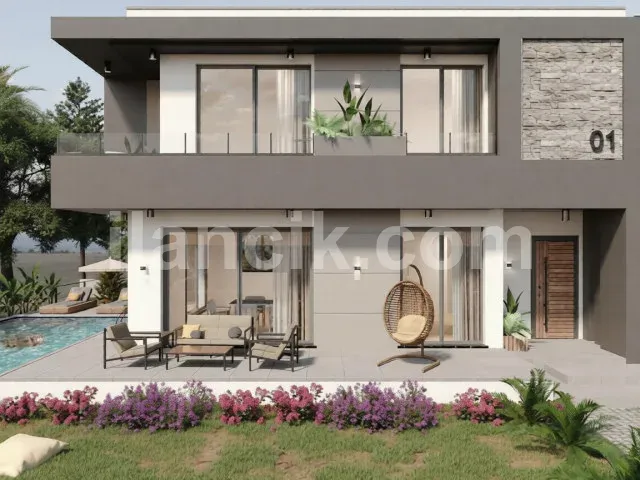 Satılık 4 Yatak Odalı Villa - Ozanköy, Girne - 2