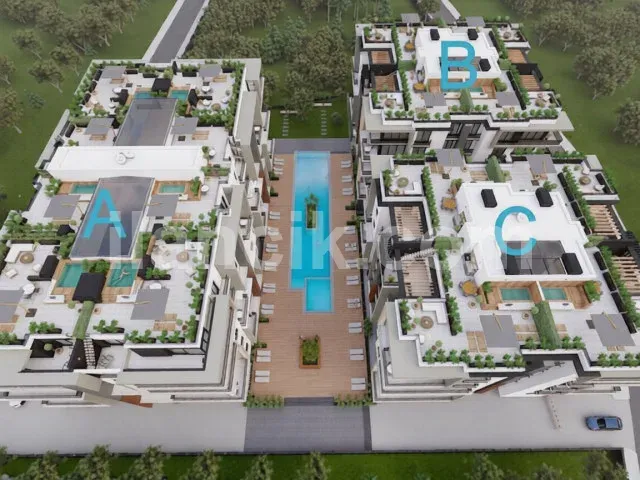 Satılık 2+1 Penthouse - Girne Merkez - 8