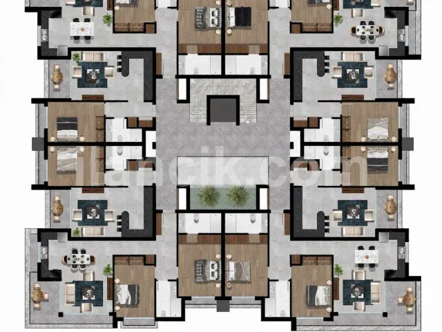 Satılık 3 Yatak Odalı Penthouse - Girne Merkez - 20